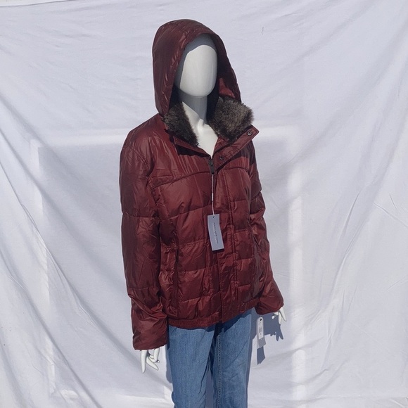 Marc New York Andrew Marc Dodge Down Puffer Jacket Rabbit Fur new with tags - Picture 15 of 15